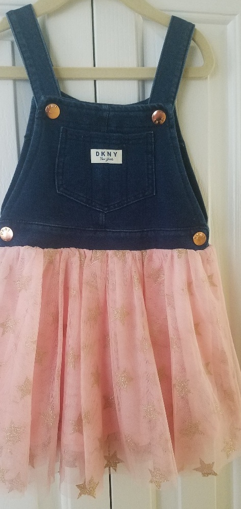 DKNY Toddler Overall Dress